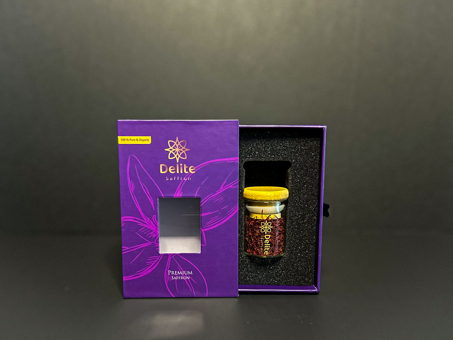 Delite Saffron: Elevate Your Cuisine with Hand-Harvested Afghan Luxury (2g)
