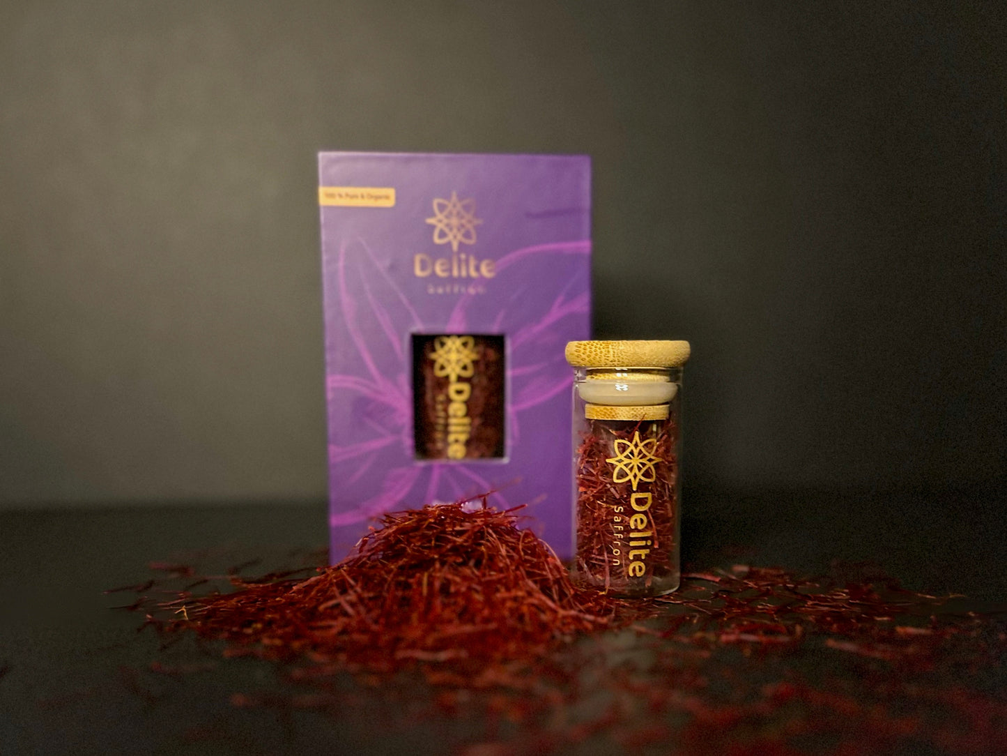 Delite Saffron: Elevate Your Cuisine with Hand-Harvested Afghan Luxury (3g)
