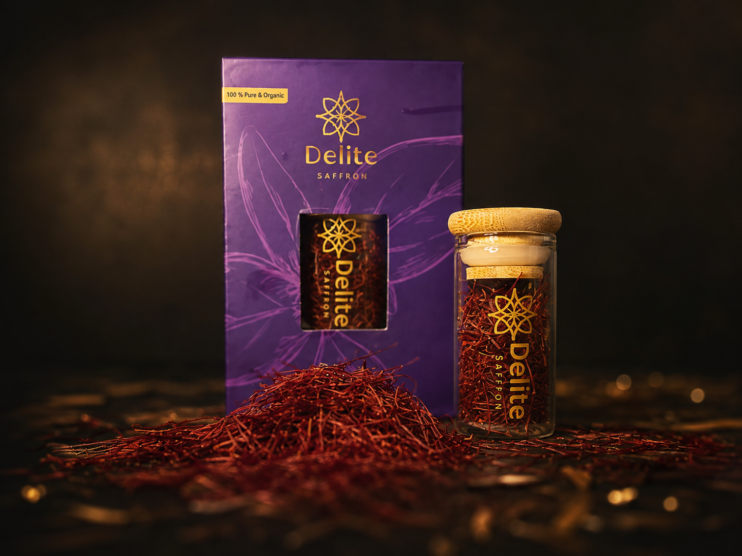 Delite Saffron: Hand-Harvested Afghan Luxury