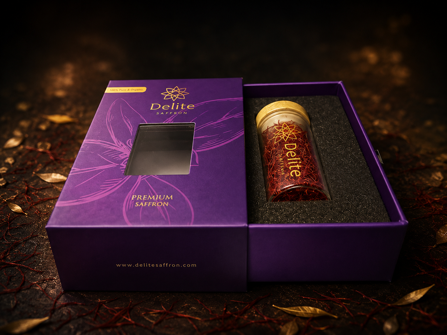 Delite Saffron: Hand-Harvested Afghan Luxury