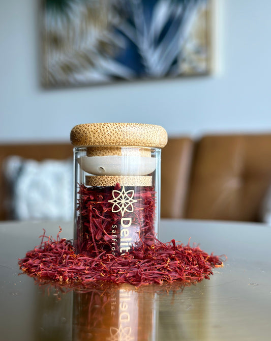 Delite Saffron: Elevate Your Cuisine with Hand-Harvested Afghan Luxury (2g)