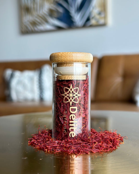Delite Saffron: Elevate Your Cuisine with Hand-Harvested Afghan Luxury (3g)